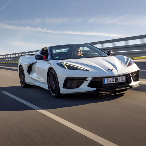 2026 Chevrolet Corvette Stingray Convertible European Version Front View