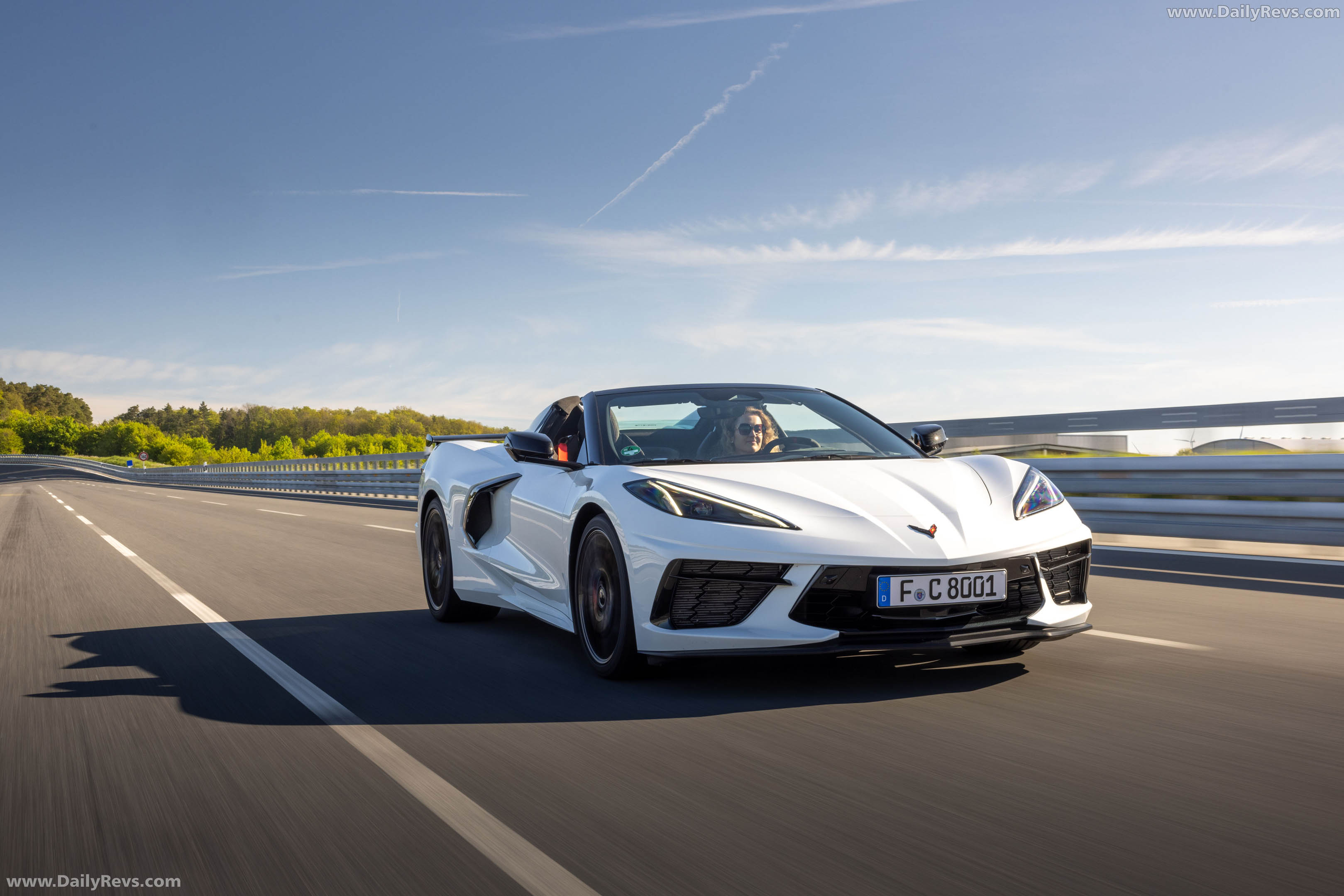 2026 Chevrolet Corvette Stingray Convertible European Version Front View