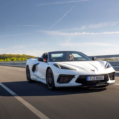 2026 Chevrolet Corvette Stingray Convertible European Version Front View