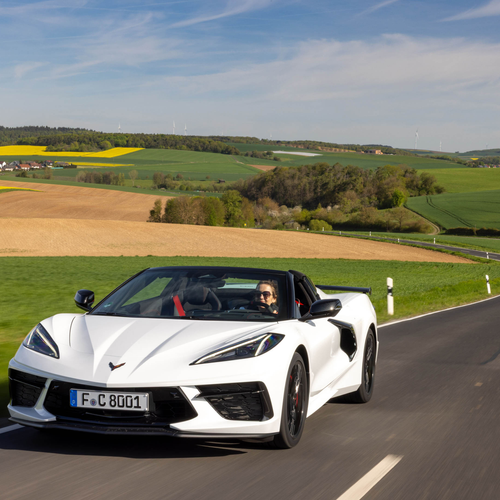 2026 Chevrolet Corvette Stingray Convertible European Version Front View