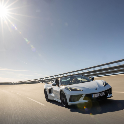 2026 Chevrolet Corvette Stingray Convertible European Version Front View