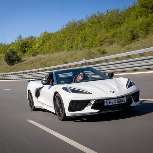 2026 Chevrolet Corvette Stingray Convertible European Version Front View