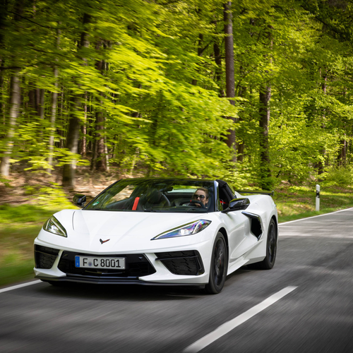 2026 Chevrolet Corvette Stingray Convertible European Version Front View