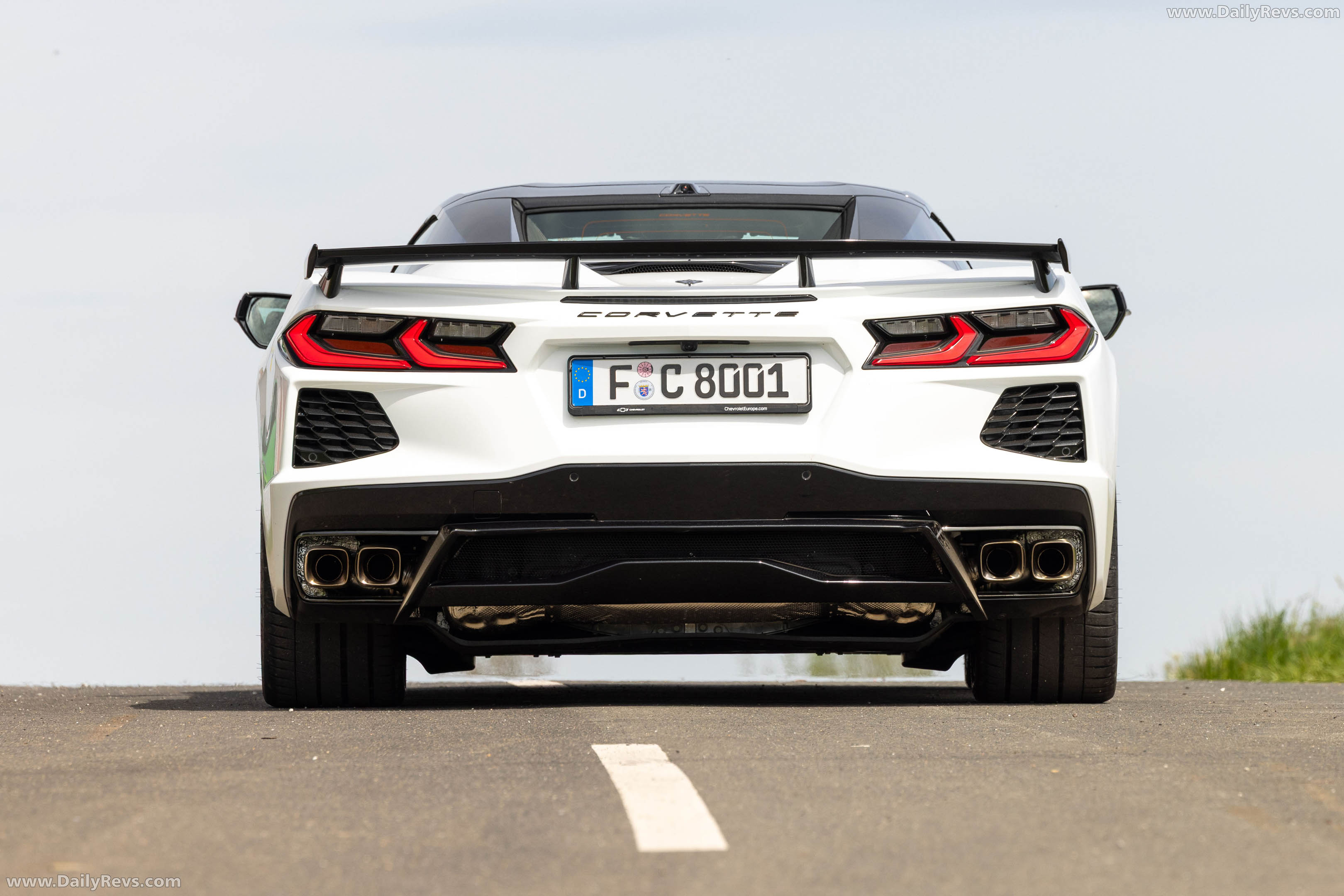 2026 Chevrolet Corvette Stingray Convertible European Version Rear View