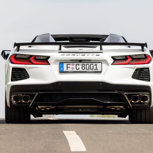 2026 Chevrolet Corvette Stingray Convertible European Version Rear View