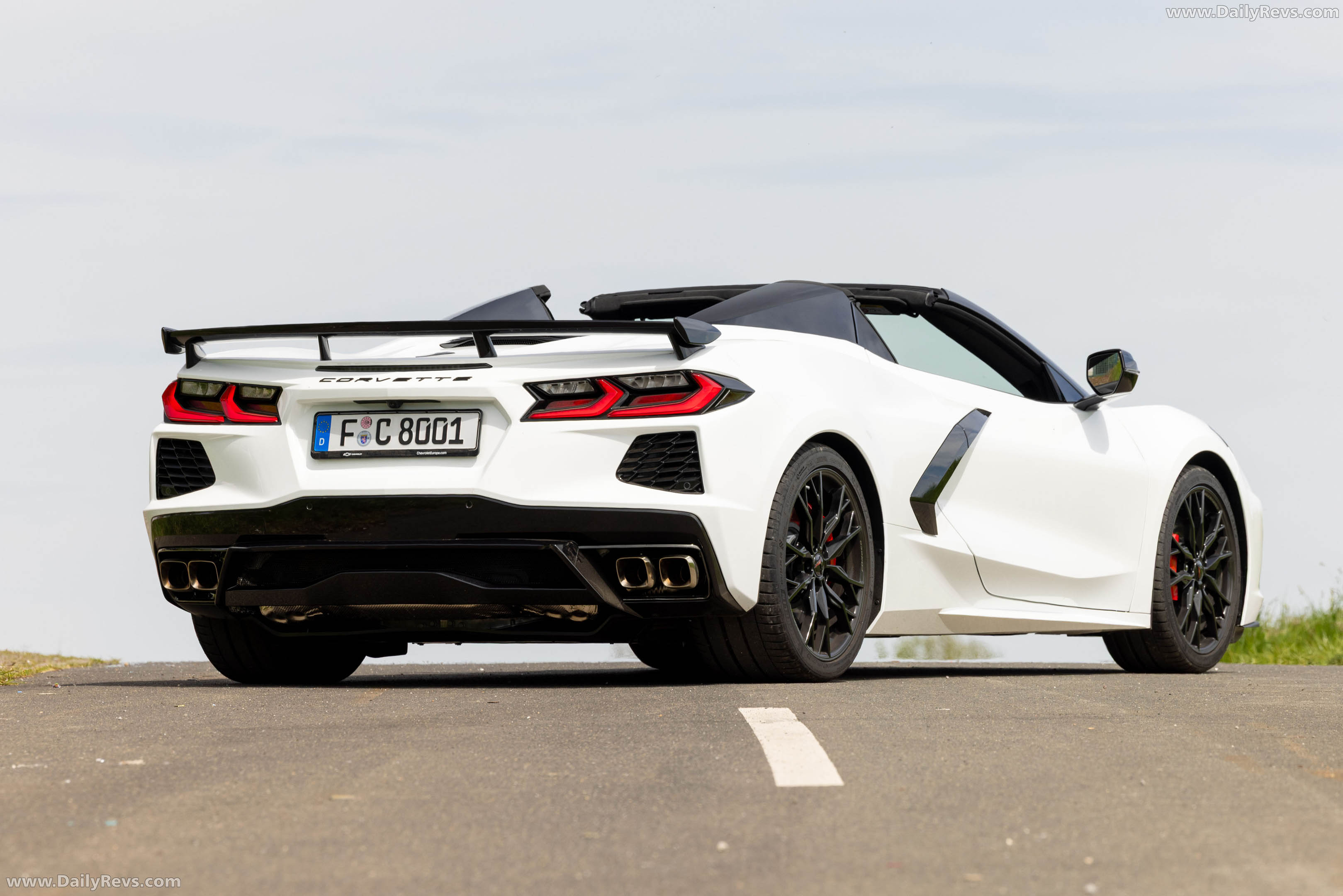 2026 Chevrolet Corvette Stingray Convertible European Version Rear View