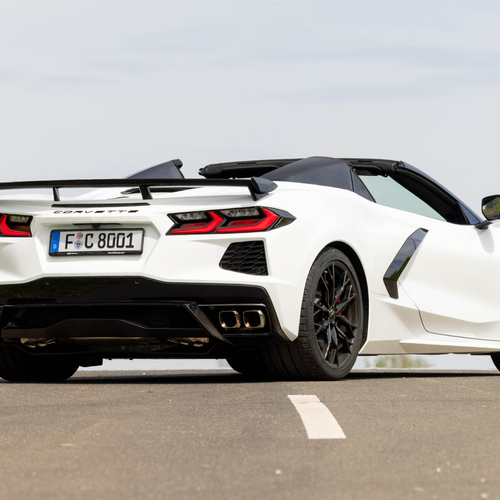 2026 Chevrolet Corvette Stingray Convertible European Version Rear View