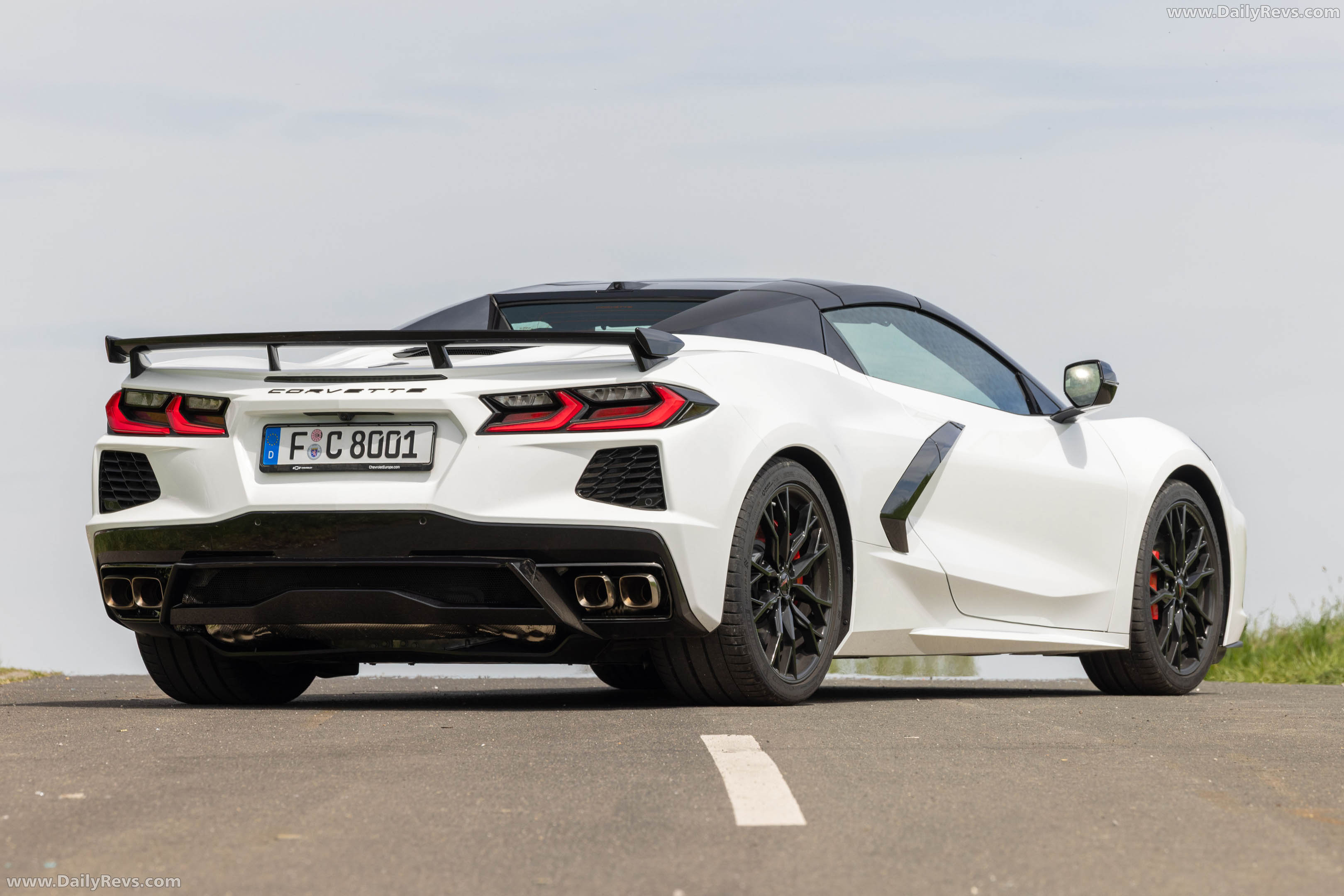 2026 Chevrolet Corvette Stingray Convertible European Version Rear View