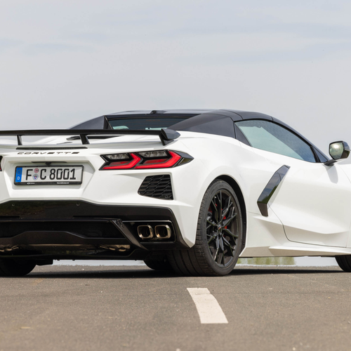2026 Chevrolet Corvette Stingray Convertible European Version Rear View