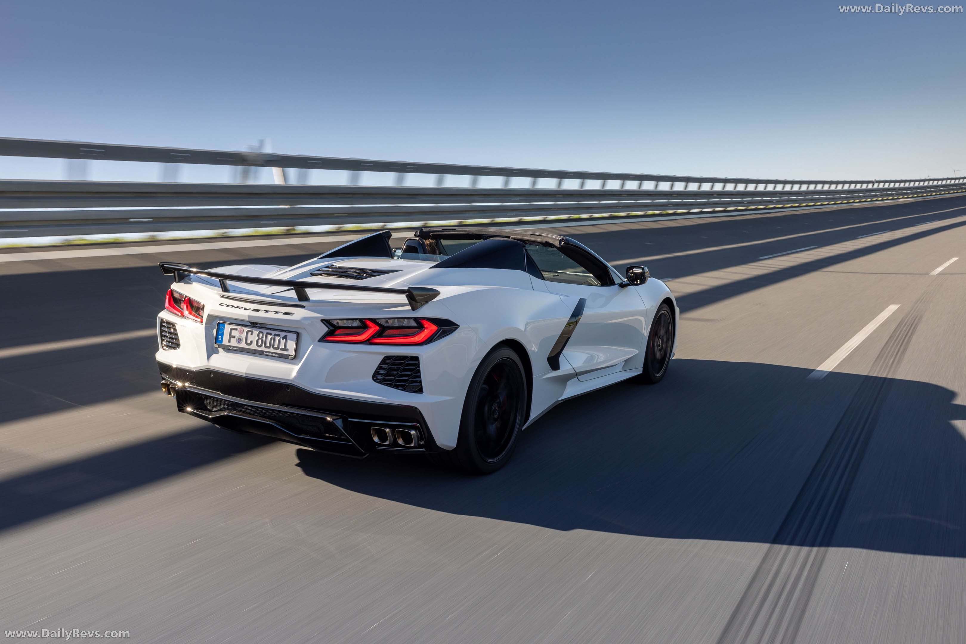 2026 Chevrolet Corvette Stingray Convertible European Version Rear View