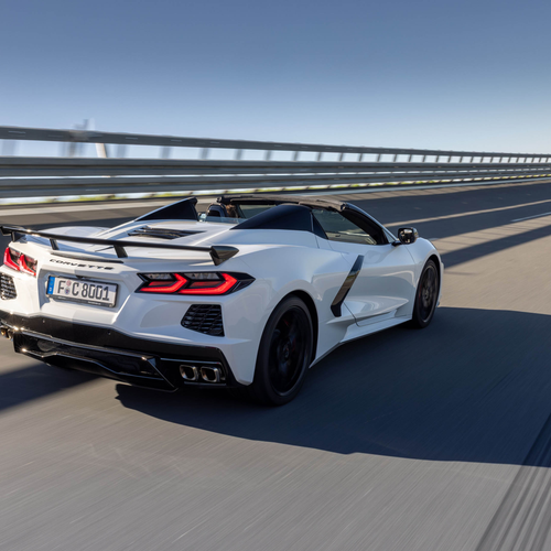 2026 Chevrolet Corvette Stingray Convertible European Version Rear View