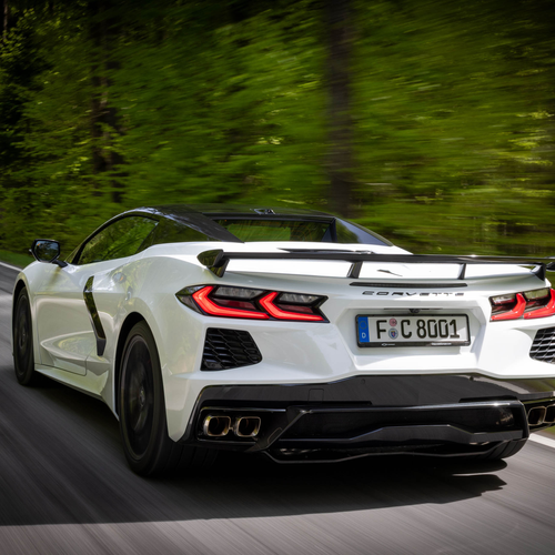2026 Chevrolet Corvette Stingray Convertible European Version Rear View