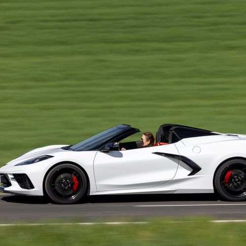 2026 Chevrolet Corvette Stingray Convertible European Version Side View