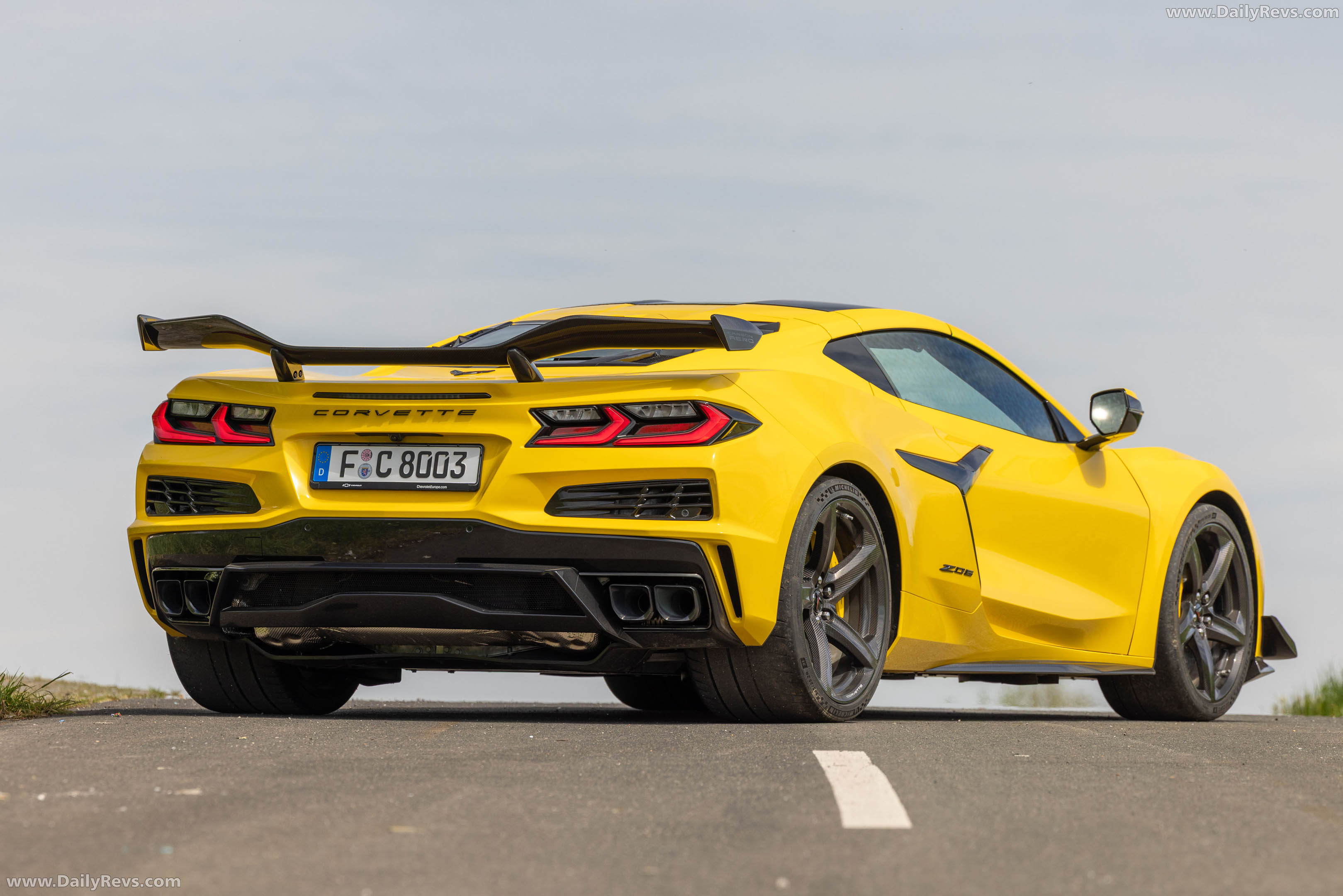 2026 Chevrolet Corvette Z06 European Version Rear View
