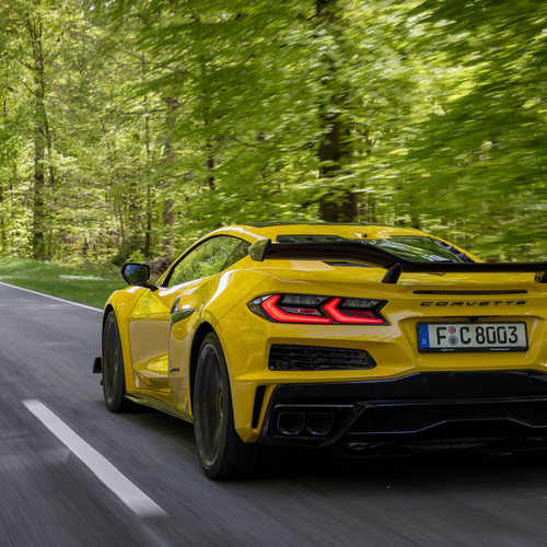 2026 Chevrolet Corvette Z06 European Version Rear View