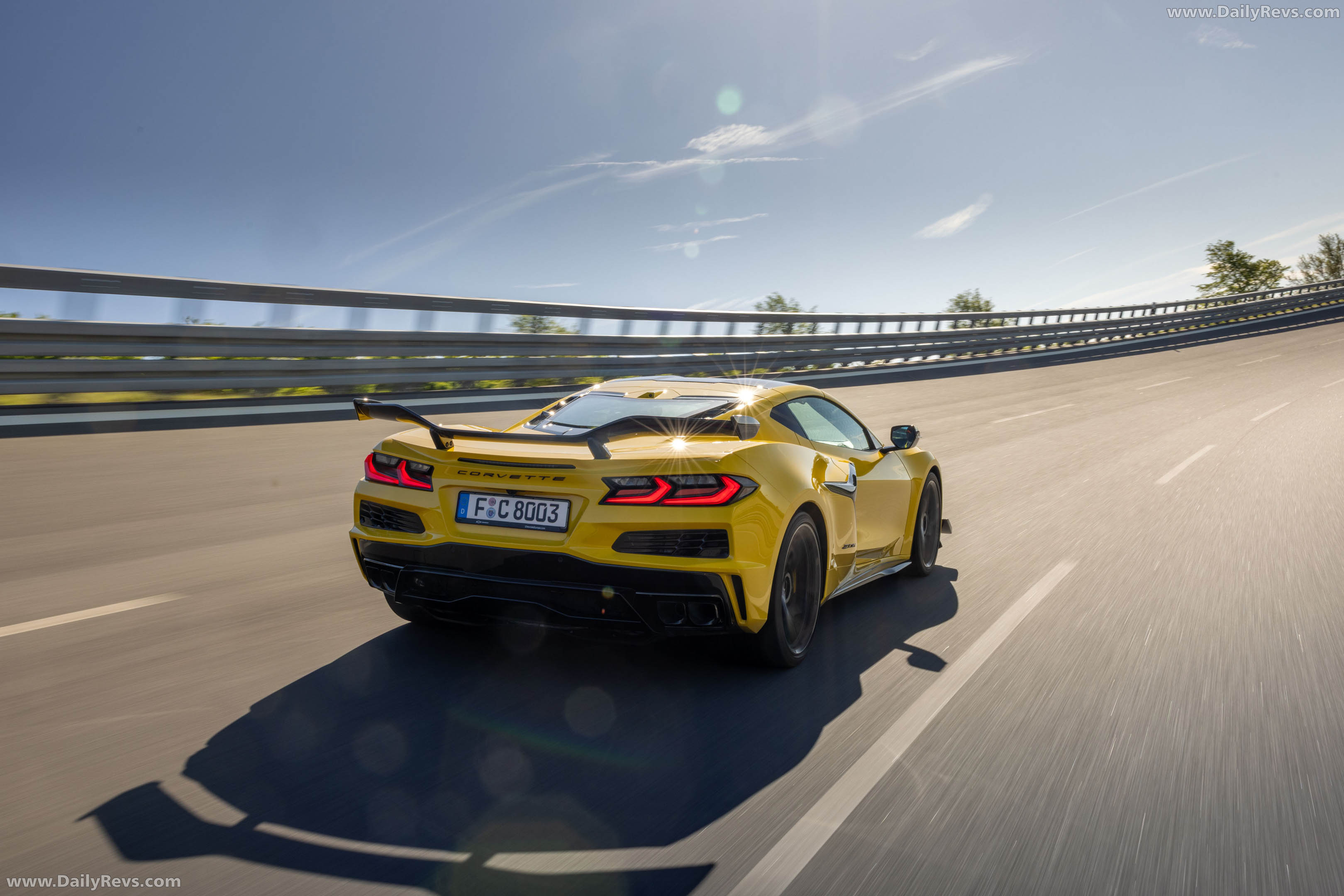 2026 Chevrolet Corvette Z06 European Version Rear View
