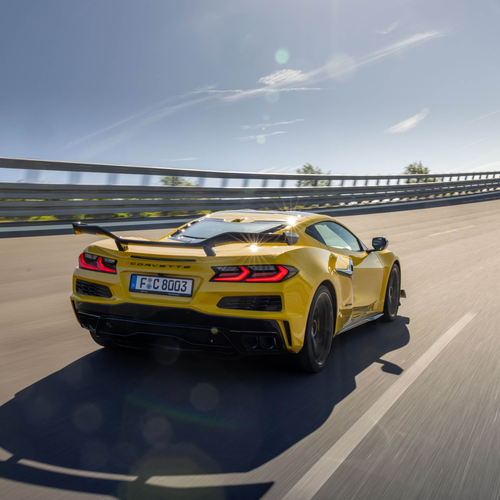 2026 Chevrolet Corvette Z06 European Version Rear View