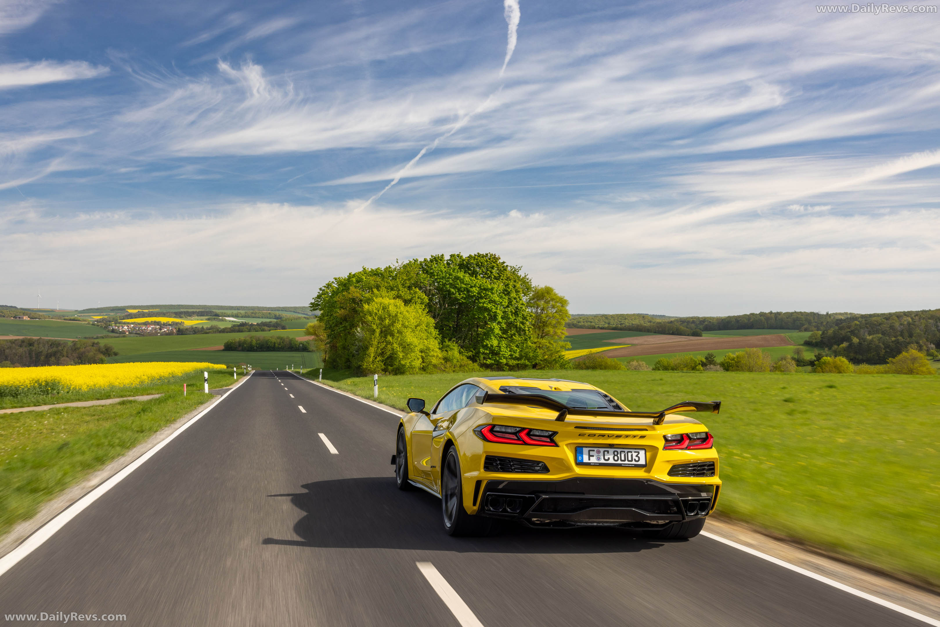 2026 Chevrolet Corvette Z06 European Version Rear View