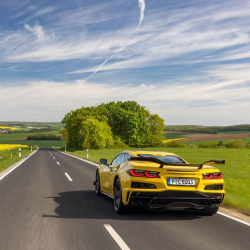 2026 Chevrolet Corvette Z06 European Version Rear View