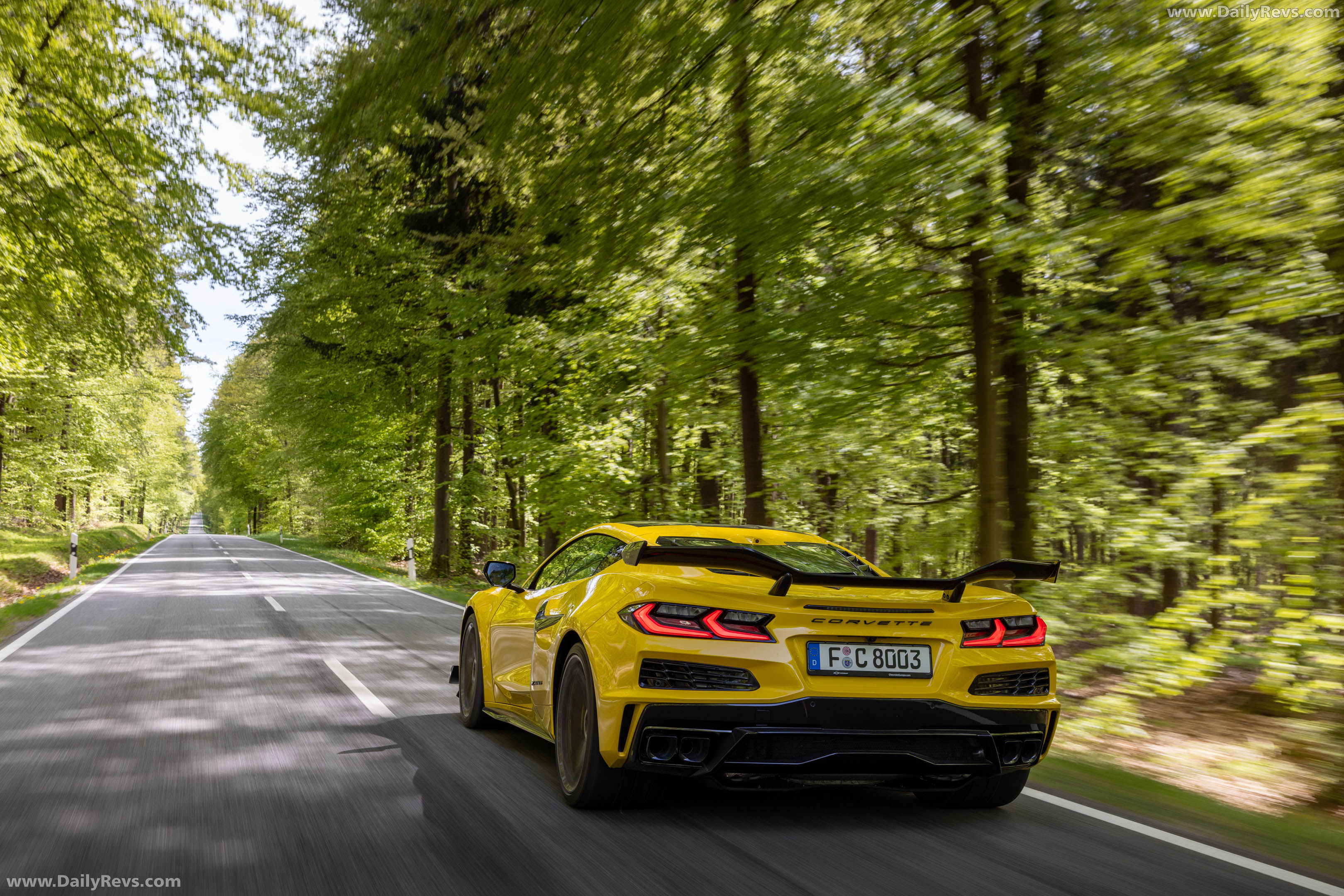 2026 Chevrolet Corvette Z06 European Version Rear View