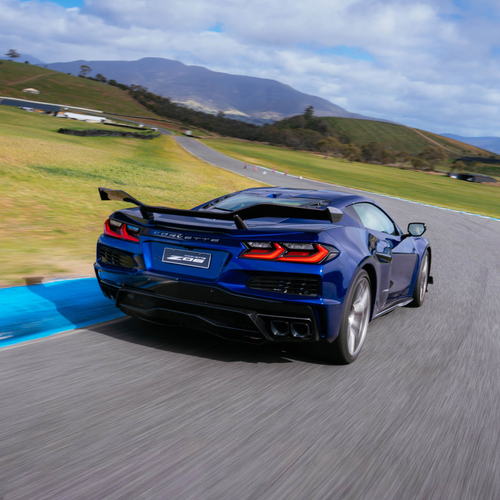 2027 Chevrolet Corvette Z06 Rear View