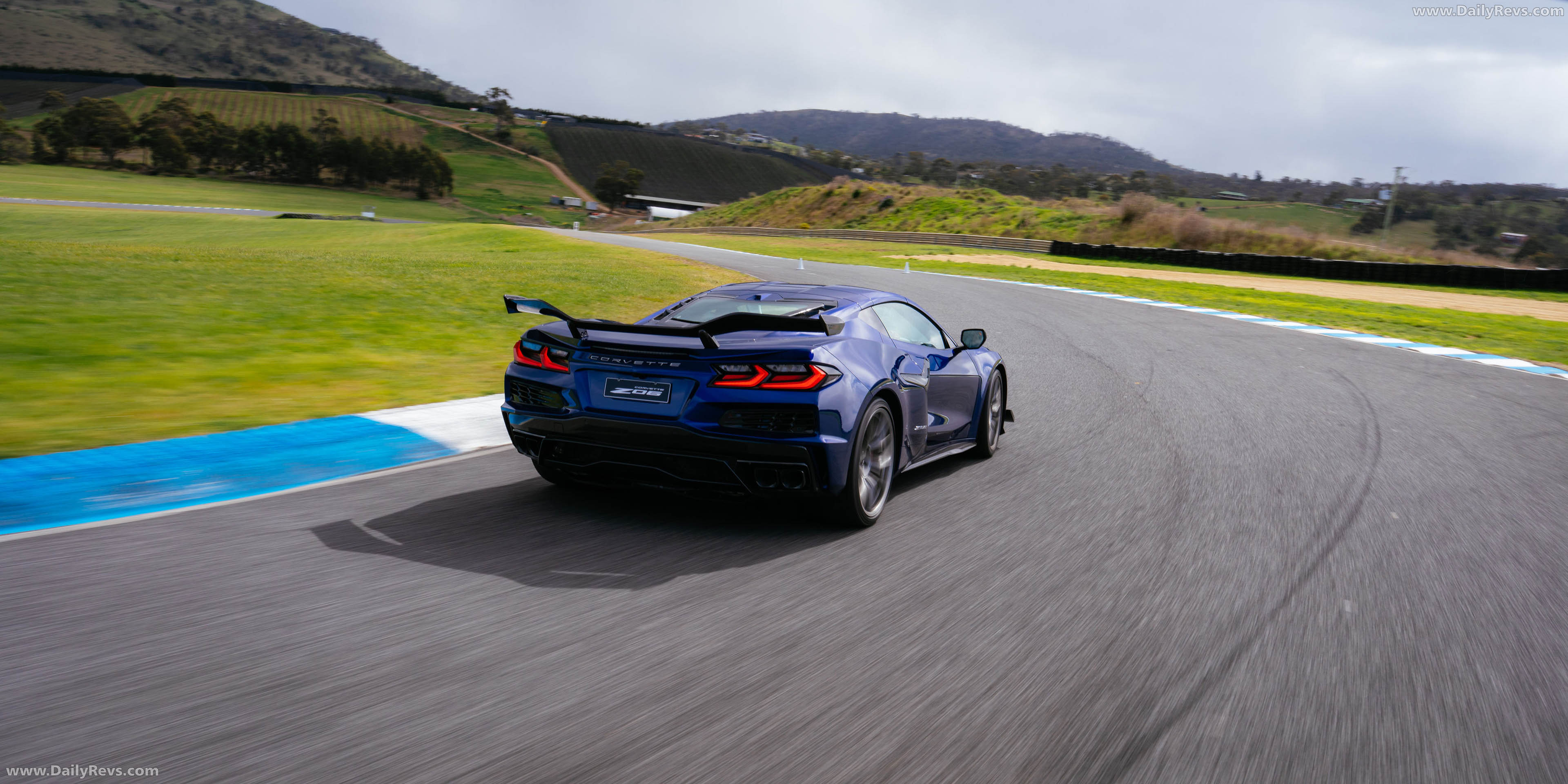 2027 Chevrolet Corvette Z06 Rear View