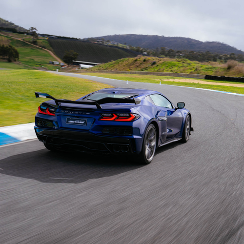 2027 Chevrolet Corvette Z06 Rear View