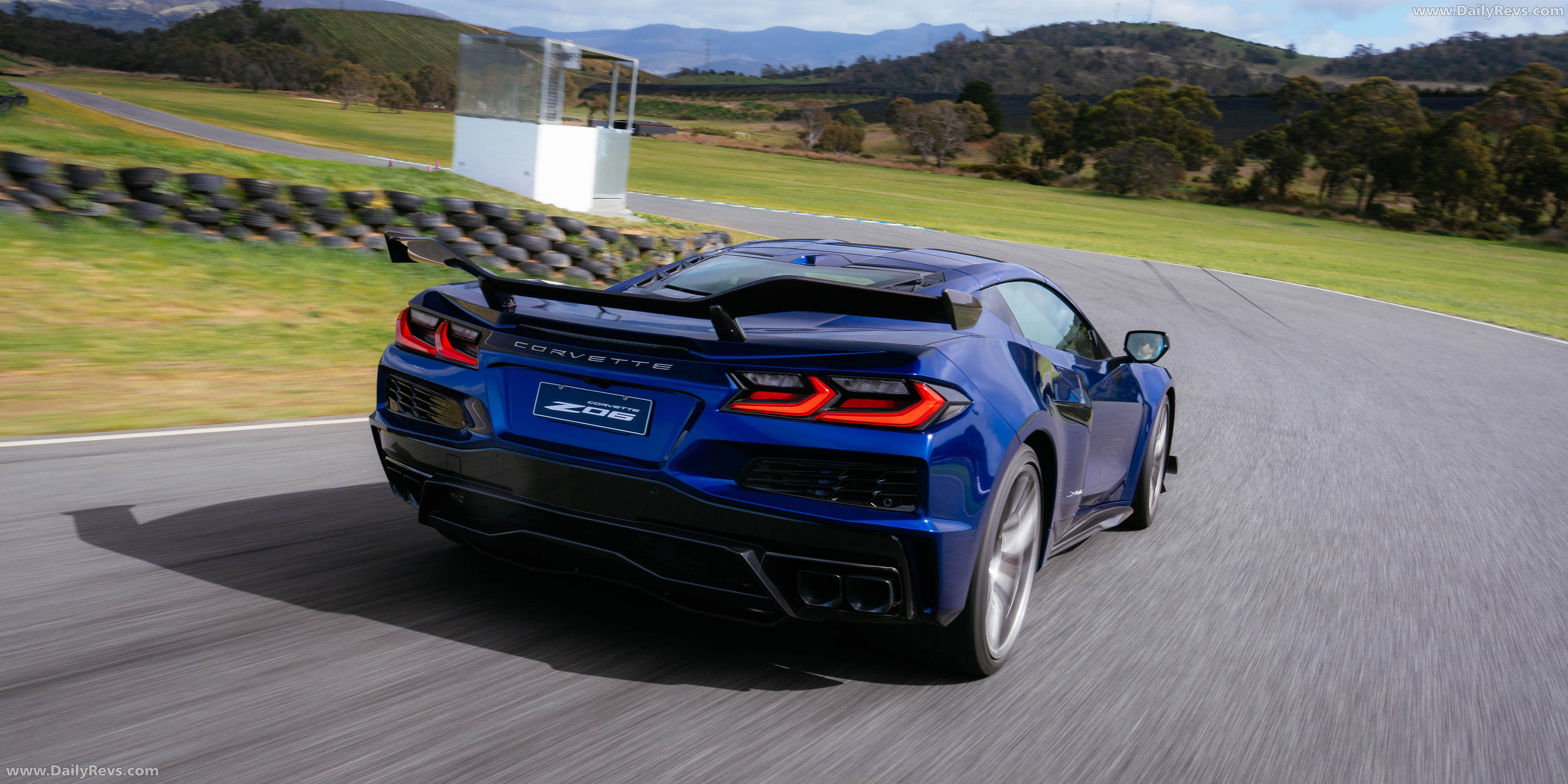 2027 Chevrolet Corvette Z06 Rear View