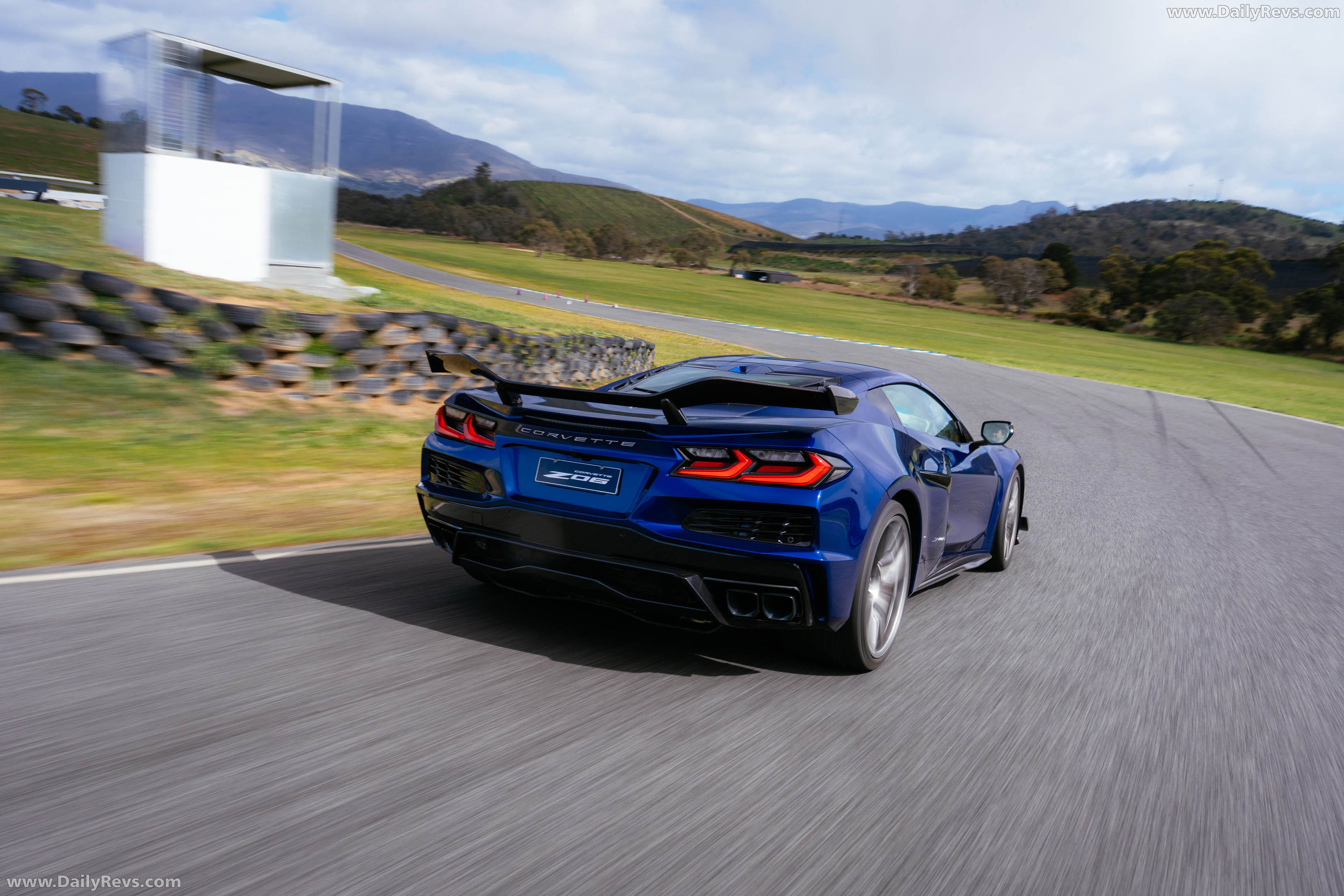 2027 Chevrolet Corvette Z06 Rear View