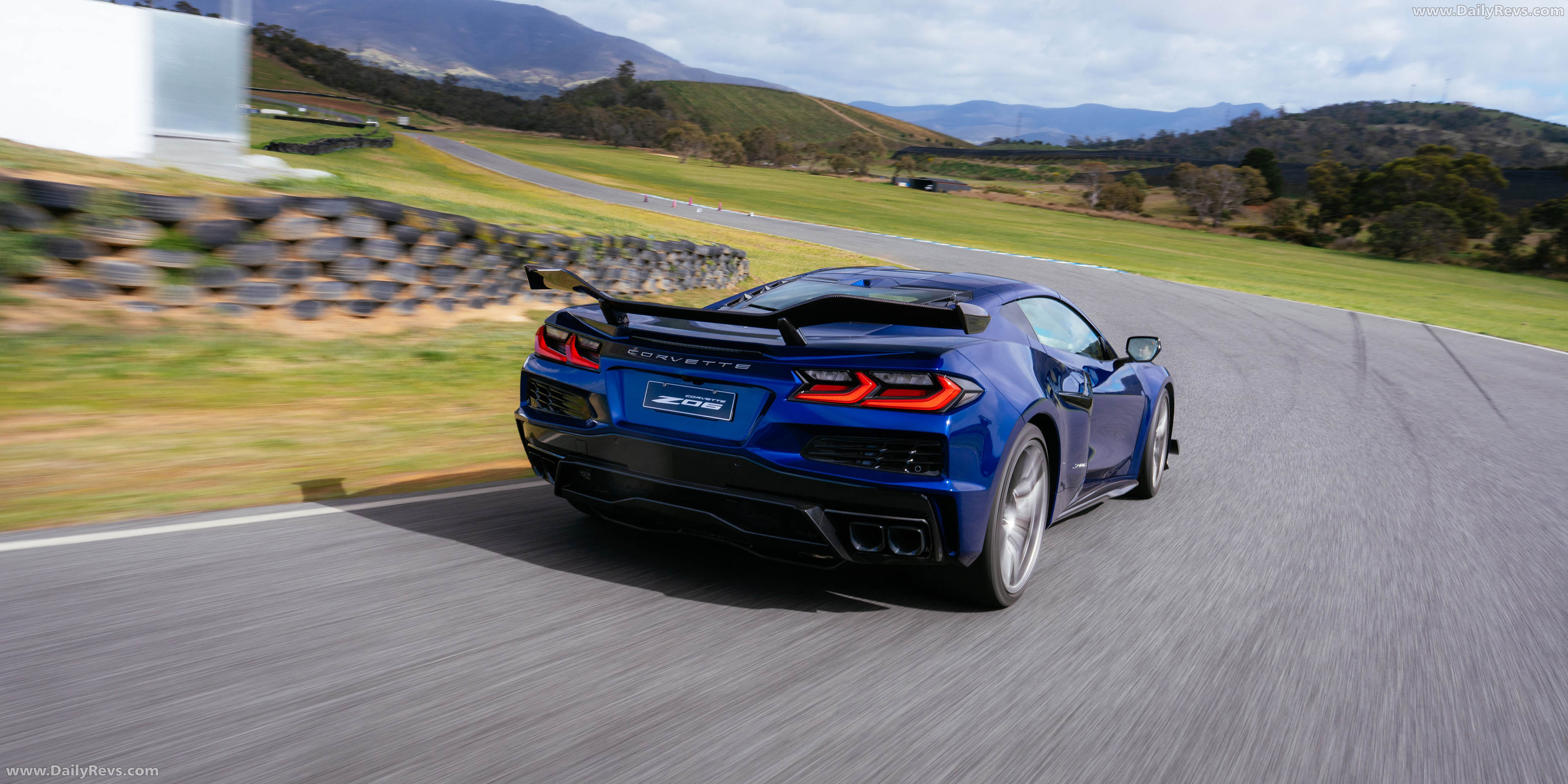 2027 Chevrolet Corvette Z06 Rear View