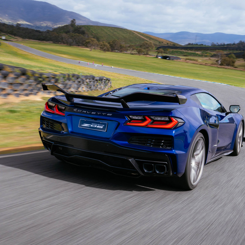2027 Chevrolet Corvette Z06 Rear View
