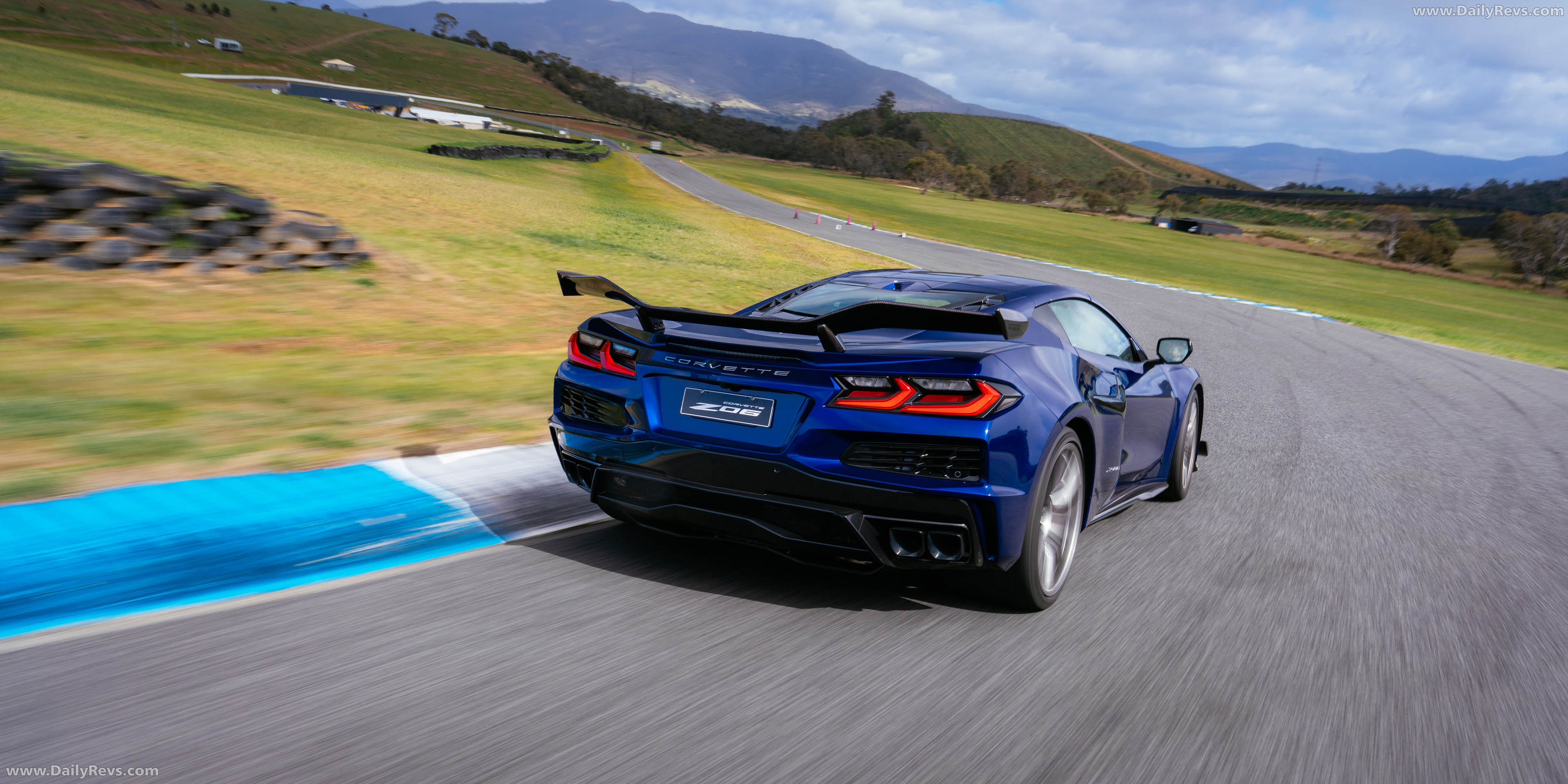 2027 Chevrolet Corvette Z06 Rear View