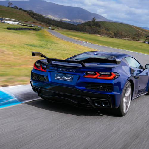 2027 Chevrolet Corvette Z06 Rear View