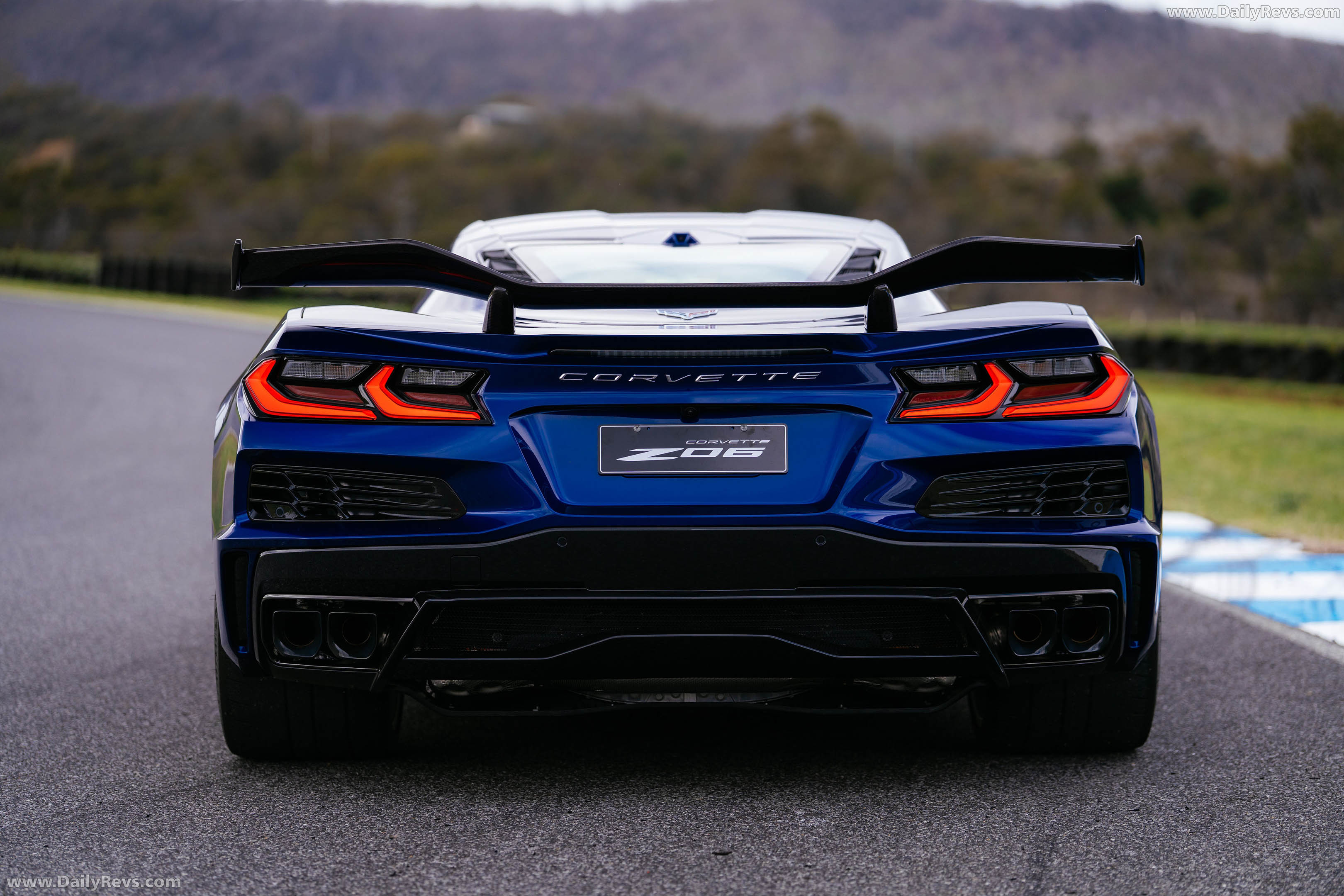 2027 Chevrolet Corvette Z06 Rear View