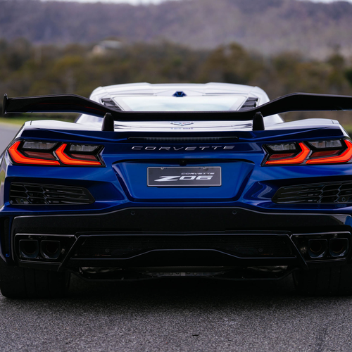 2027 Chevrolet Corvette Z06 Rear View