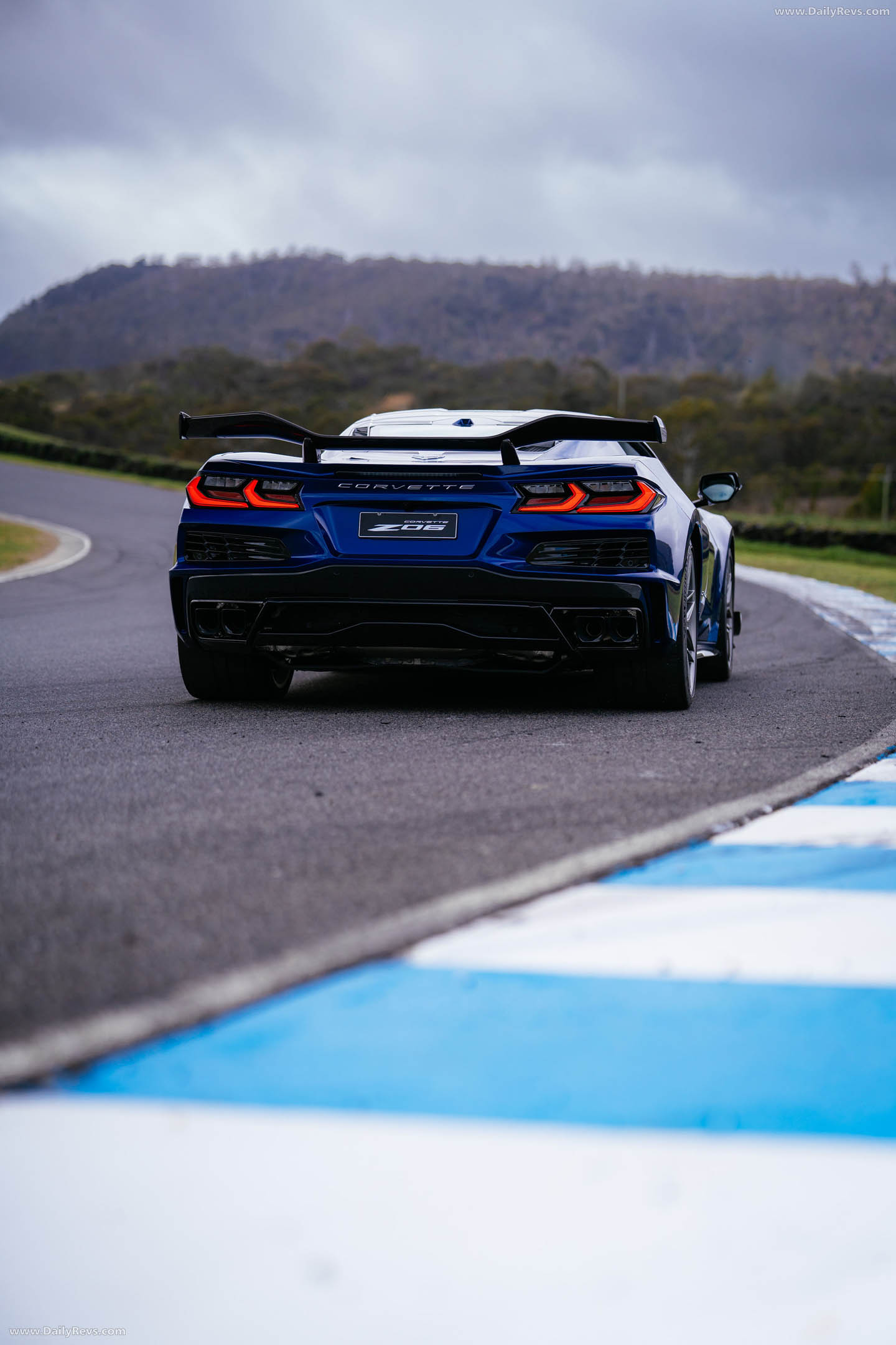 2027 Chevrolet Corvette Z06 Rear View