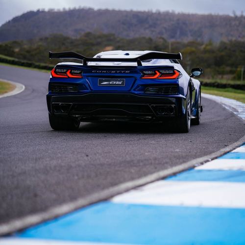 2027 Chevrolet Corvette Z06 Rear View