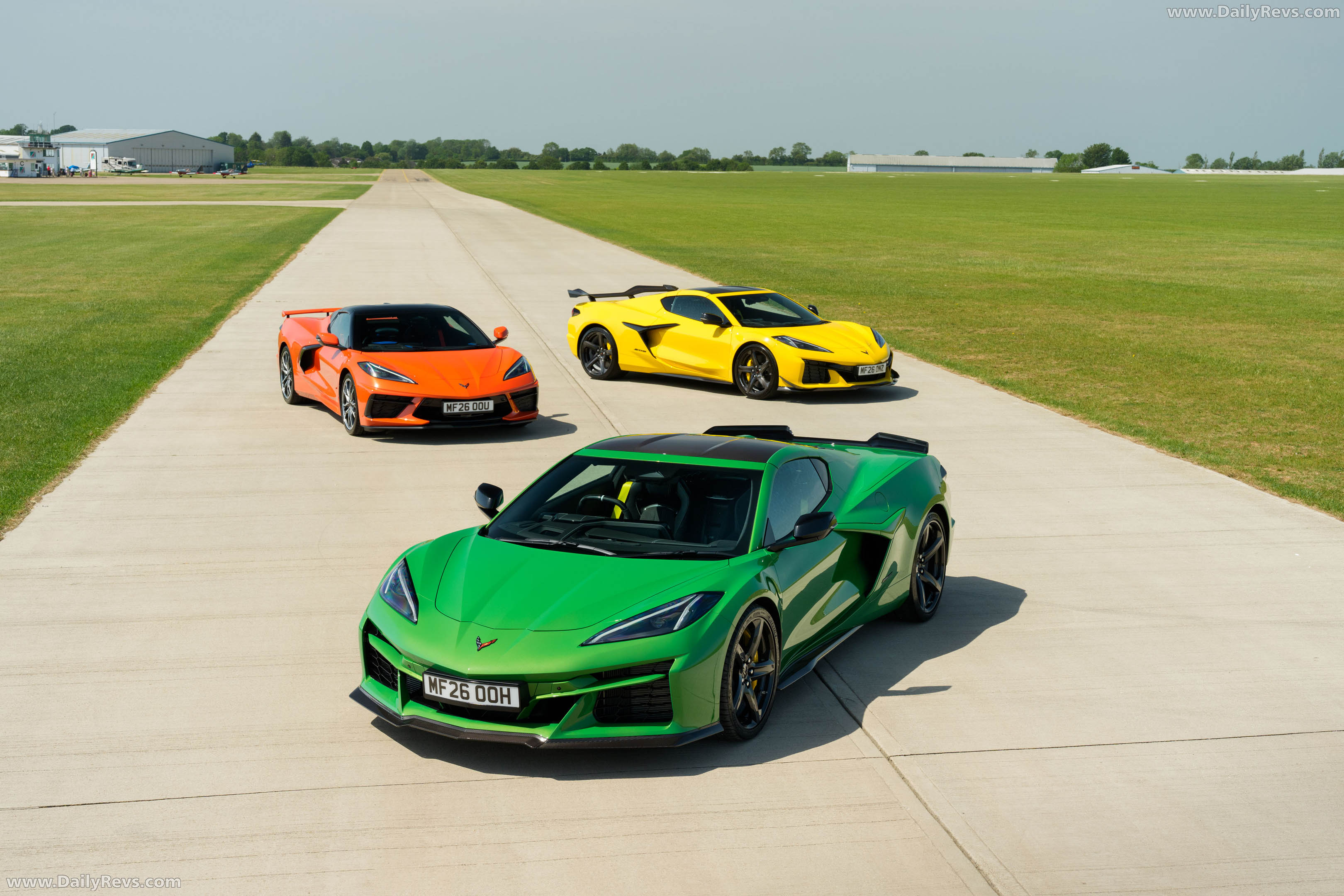 2026 Chevrolet Corvette E-Ray UK Version Front View