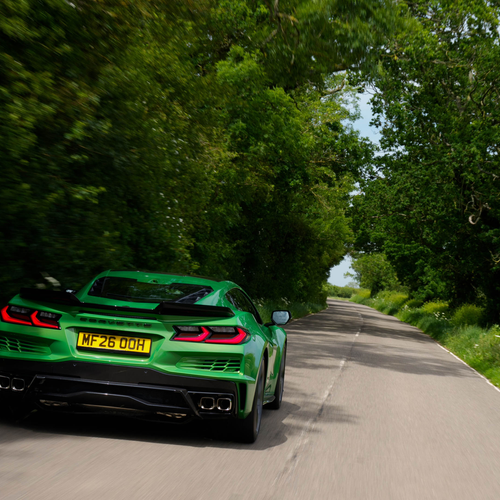 2026 Chevrolet Corvette E-Ray UK Version Rear View