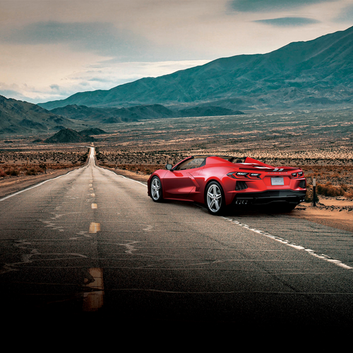 2027 Chevrolet Corvette V8 Tourer Rear View