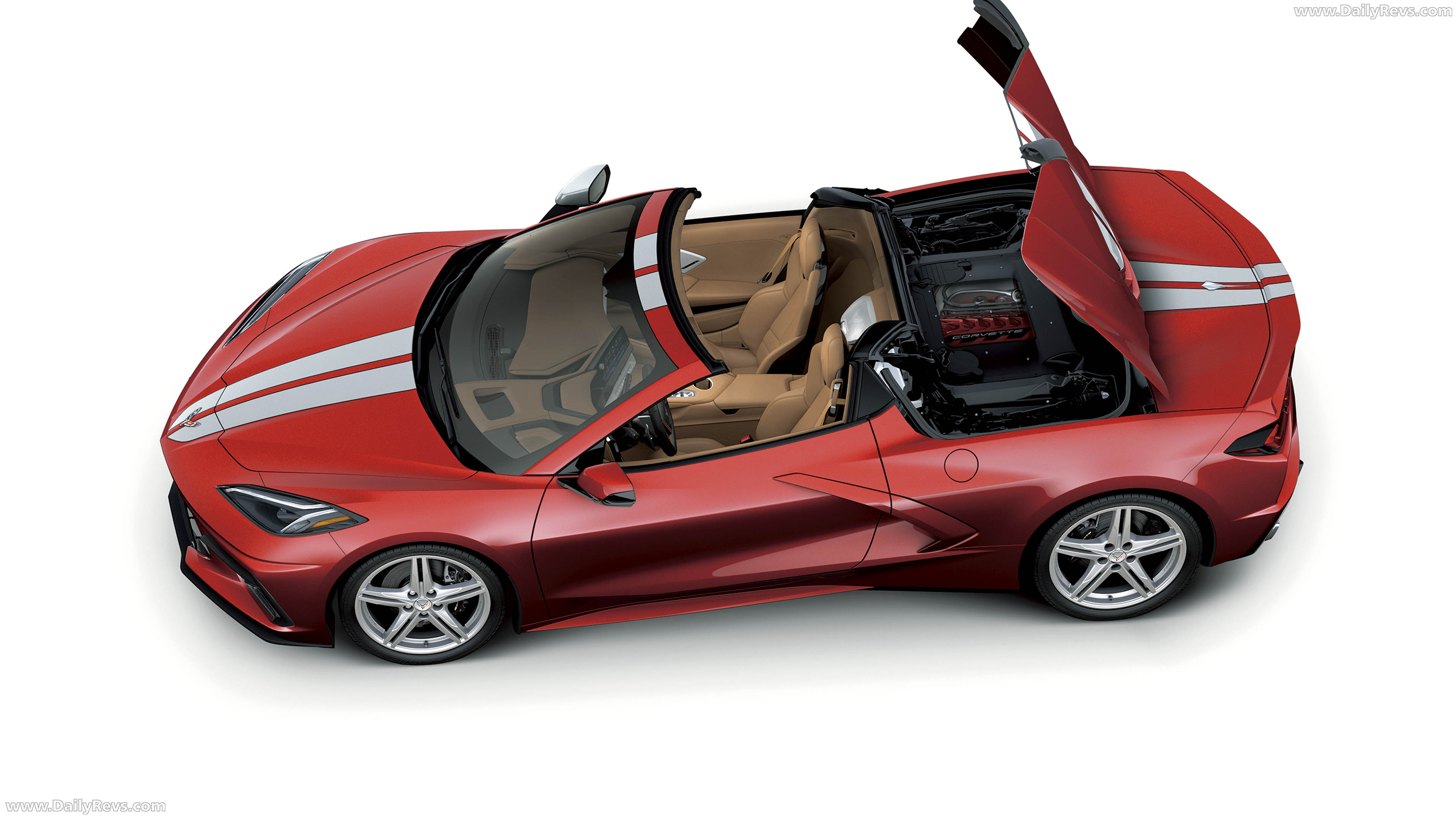 2027 Chevrolet Corvette V8 Tourer Top View