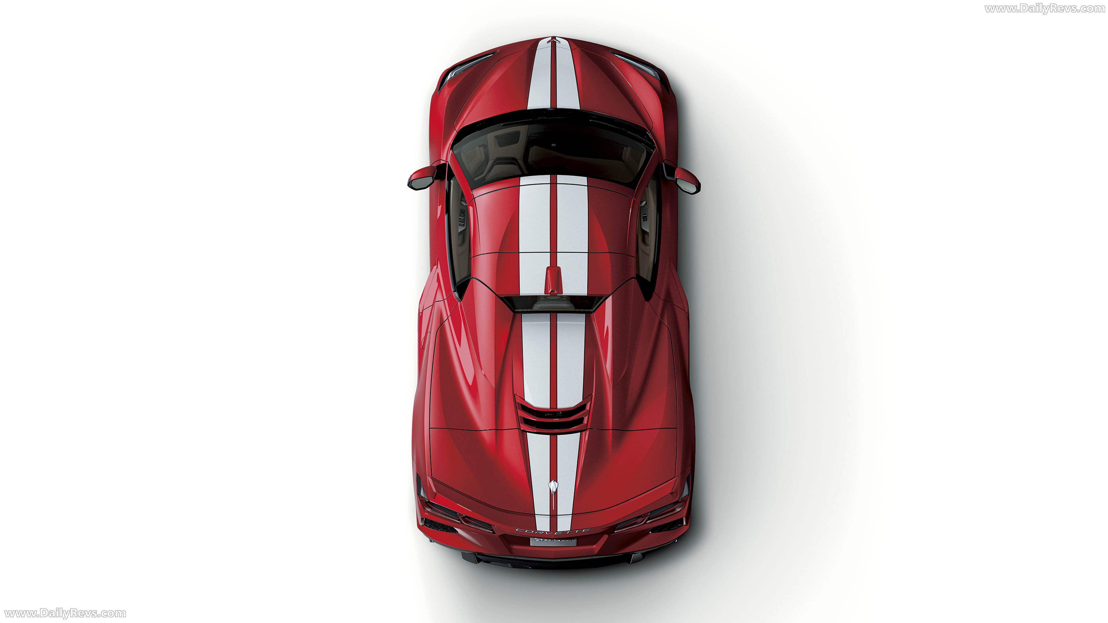 2027 Chevrolet Corvette V8 Tourer Top View