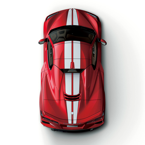 2027 Chevrolet Corvette V8 Tourer Top View