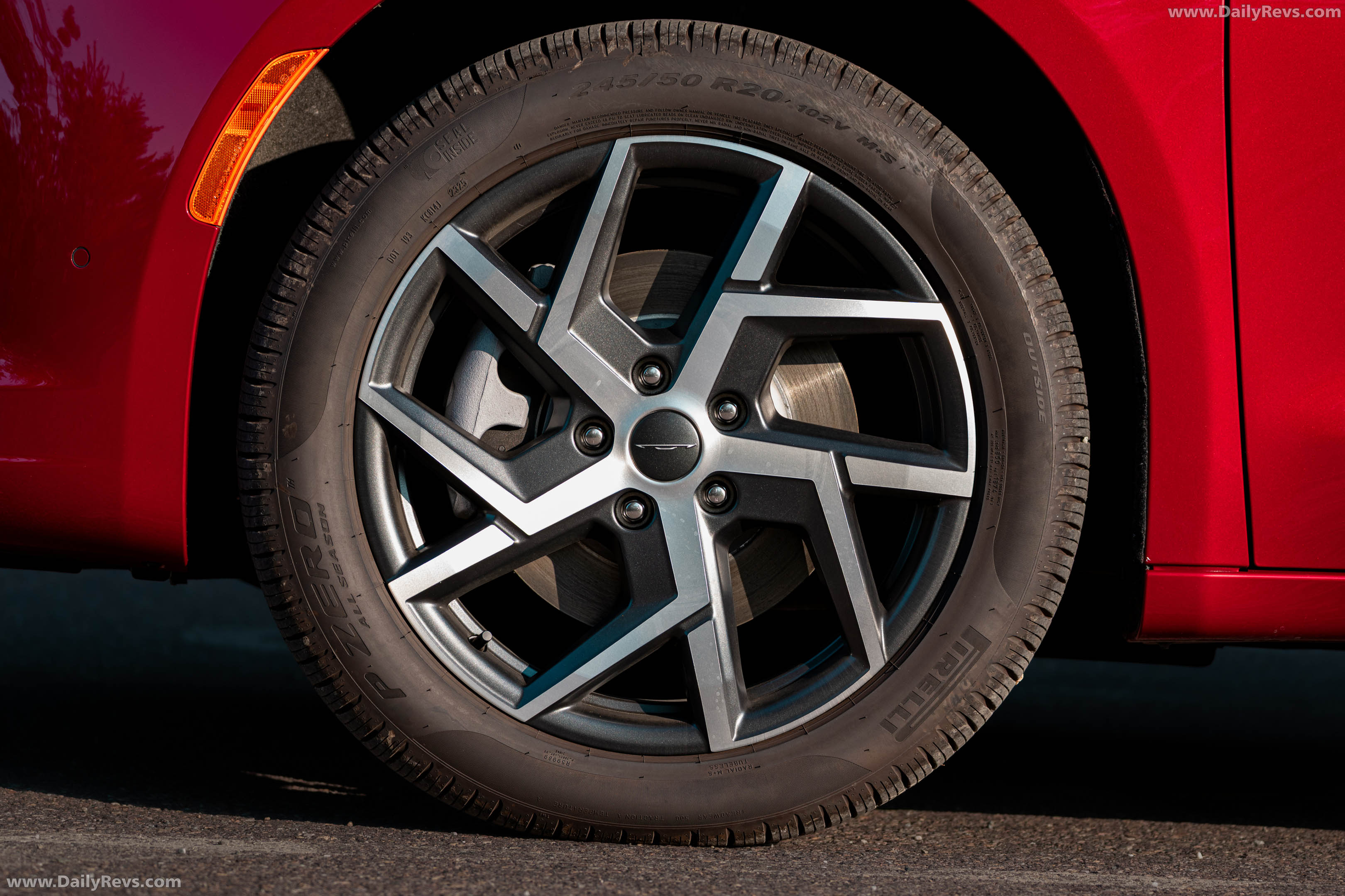 2027 Chrysler Pacifica Pinnacle Red Hot Exterior