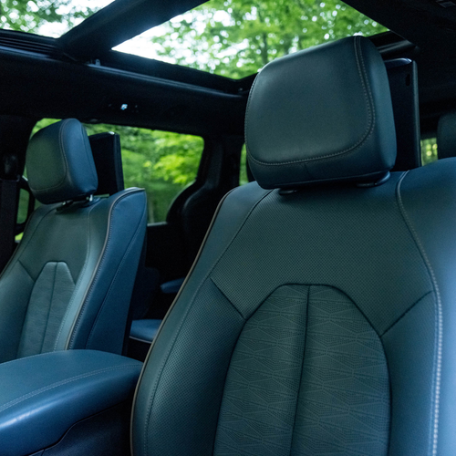 2027 Chrysler Pacifica Pinnacle Red Hot Interior