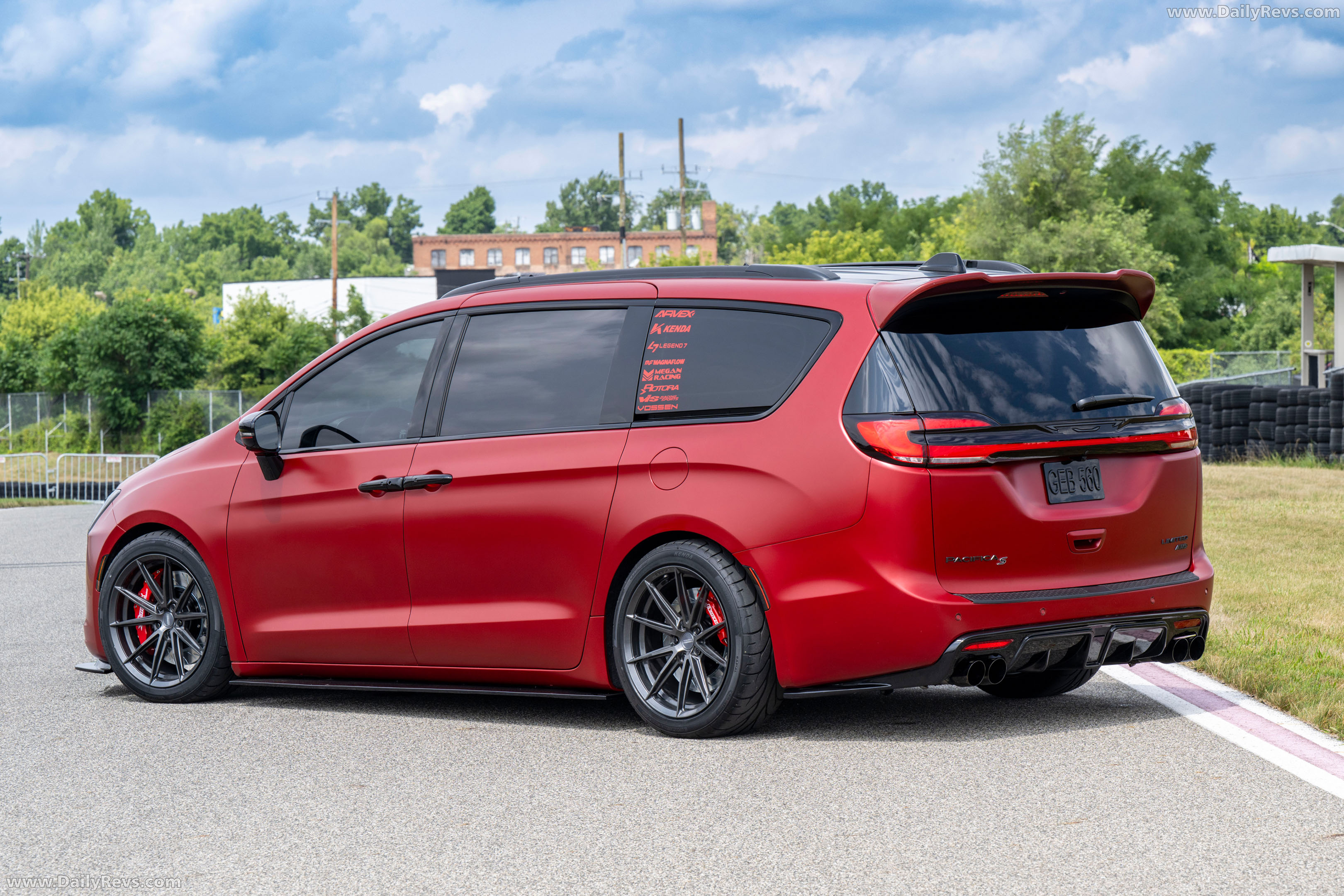 2027 Chrysler Pacifica Limited S VANkulture Concept Rear View
