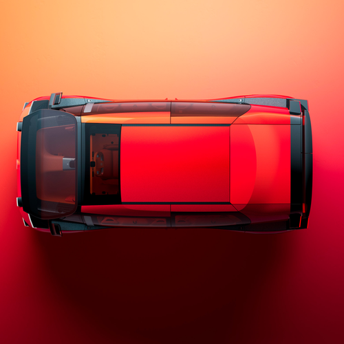 2025 Citroen ELO Concept Top View