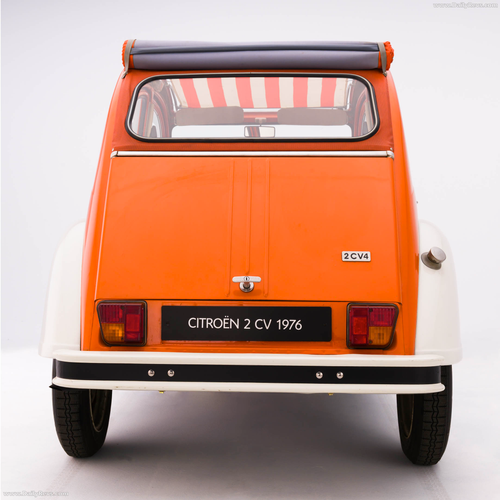 2026 Citroen 2CV Spot 50th Anniversary Rear View