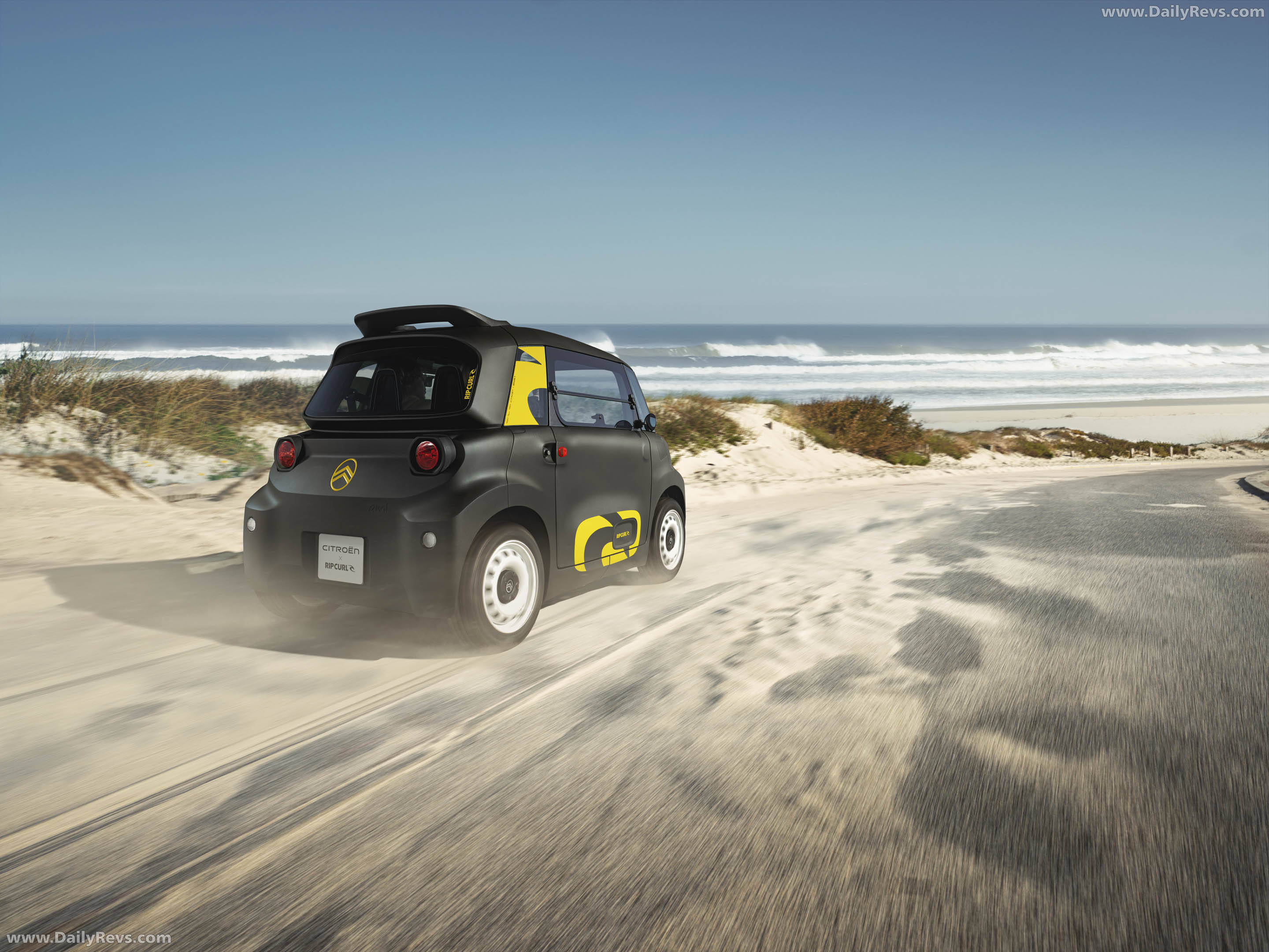 2026 Citroen Ami Rip Curl Rear View