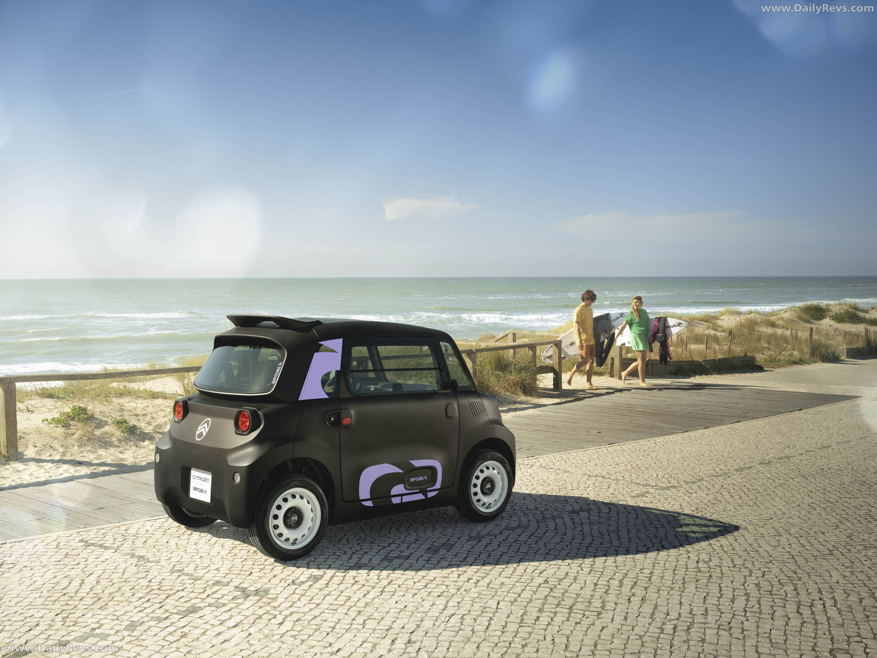 2026 Citroen Ami Rip Curl Rear View